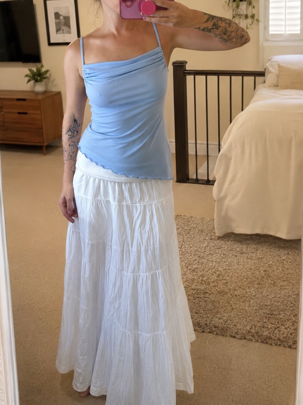 Urban Outfitters Light Blue Cami Top